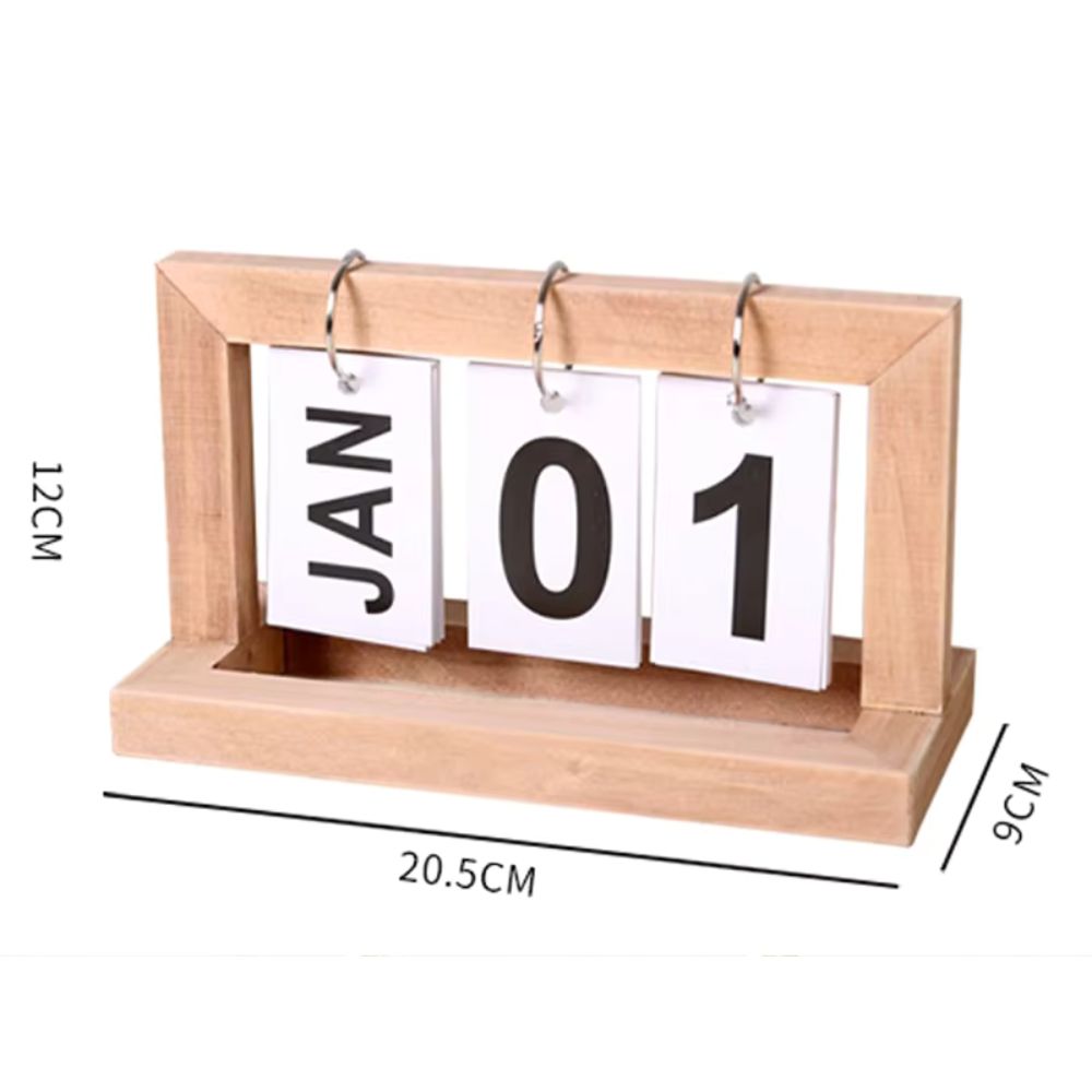 Minimalistische flipkalender - Eenvoud & minimalistisch