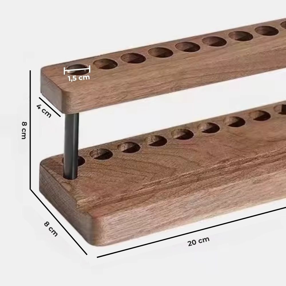 Intovate retro Pennen & Smartphone houder - Voor een ruimtelijk en overzichtelijk bureau