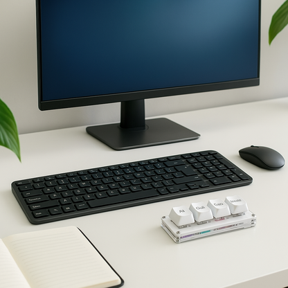 TactiTap – Minimalistisch toetsenbord. Maximaal effect, optimale workflow