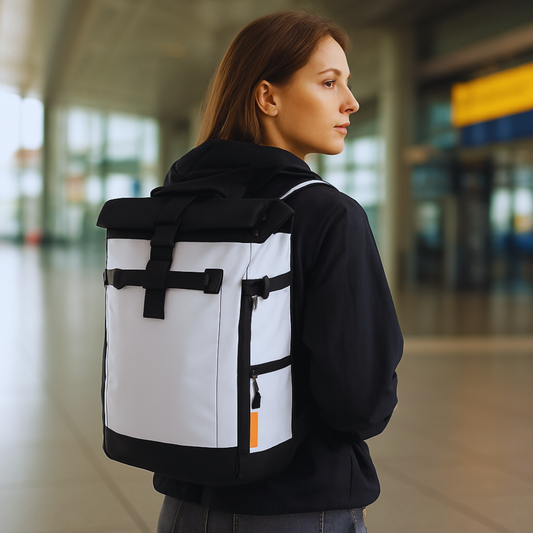 UrbanRoll - De trendy Roll-Up rugtas met flexibele capaciteit