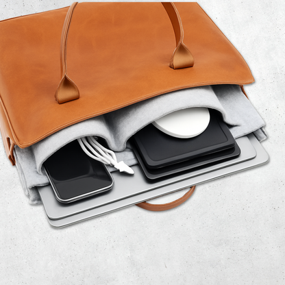 Élance – De luxe laptoptas met slimme vakverdeling en bescherming voor al je essentials