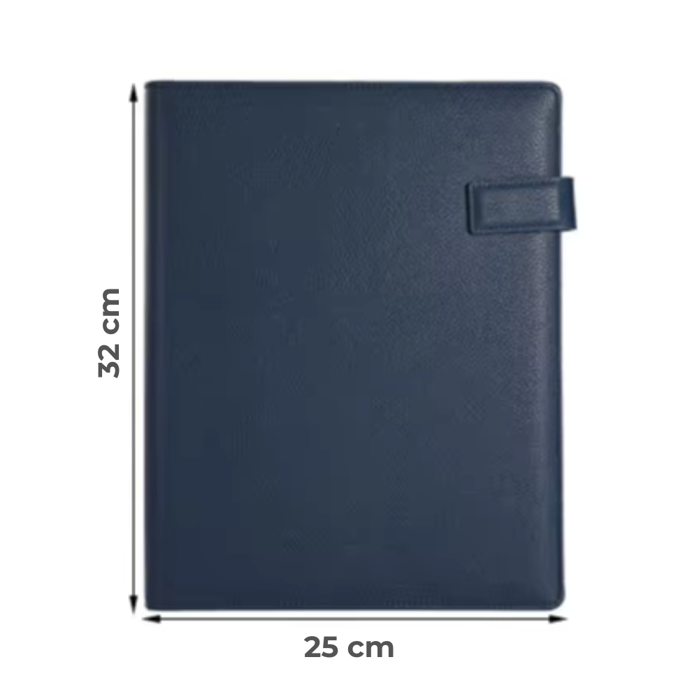 A4 multifunctionele vergadermap - Stijlvol en georganiseerd naar iedere meeting