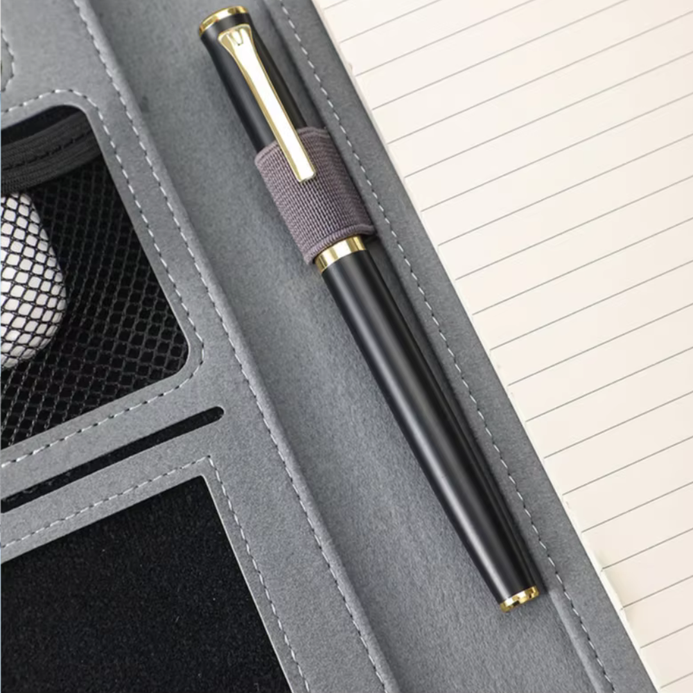 A4 multifunctionele vergadermap - Stijlvol en georganiseerd naar iedere meeting