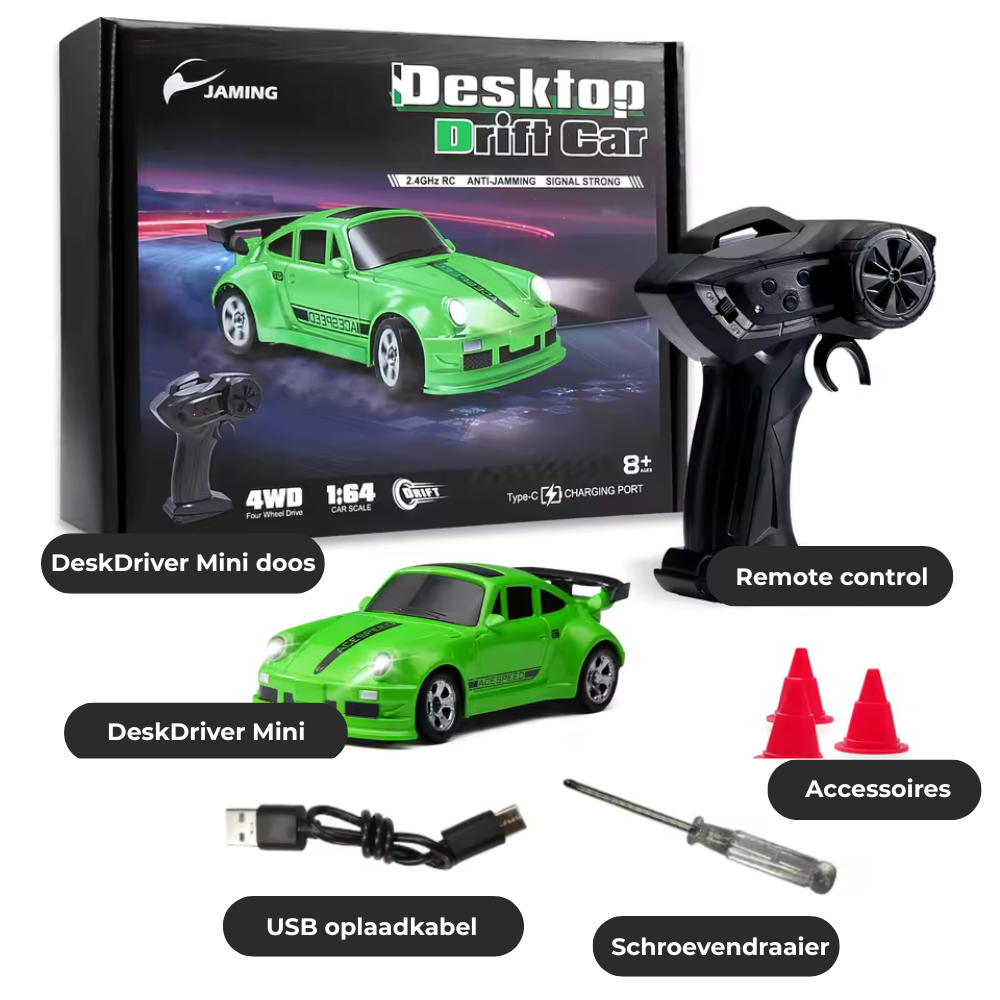 DeskDriver Mini – Een break met pit voor thuiswerkende racers