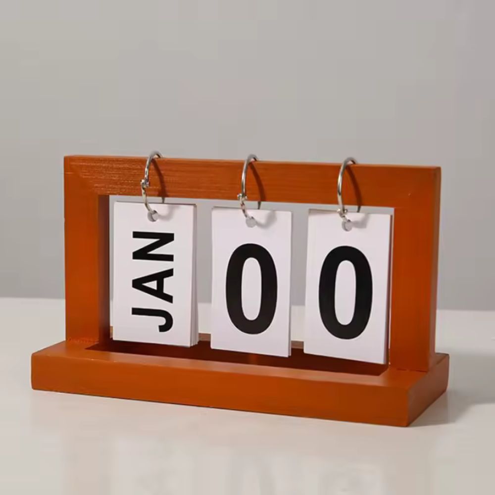 Minimalistische flipkalender - Eenvoud & minimalistisch