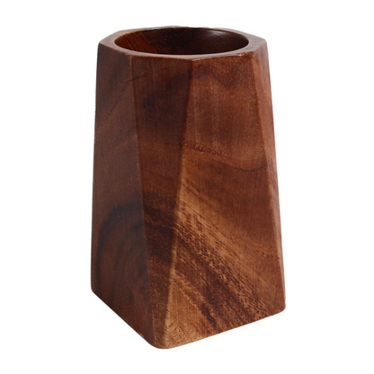 Intovate Walnoot Pennenhouder - Voor een een stijlvolle en georganiseerde werkplek