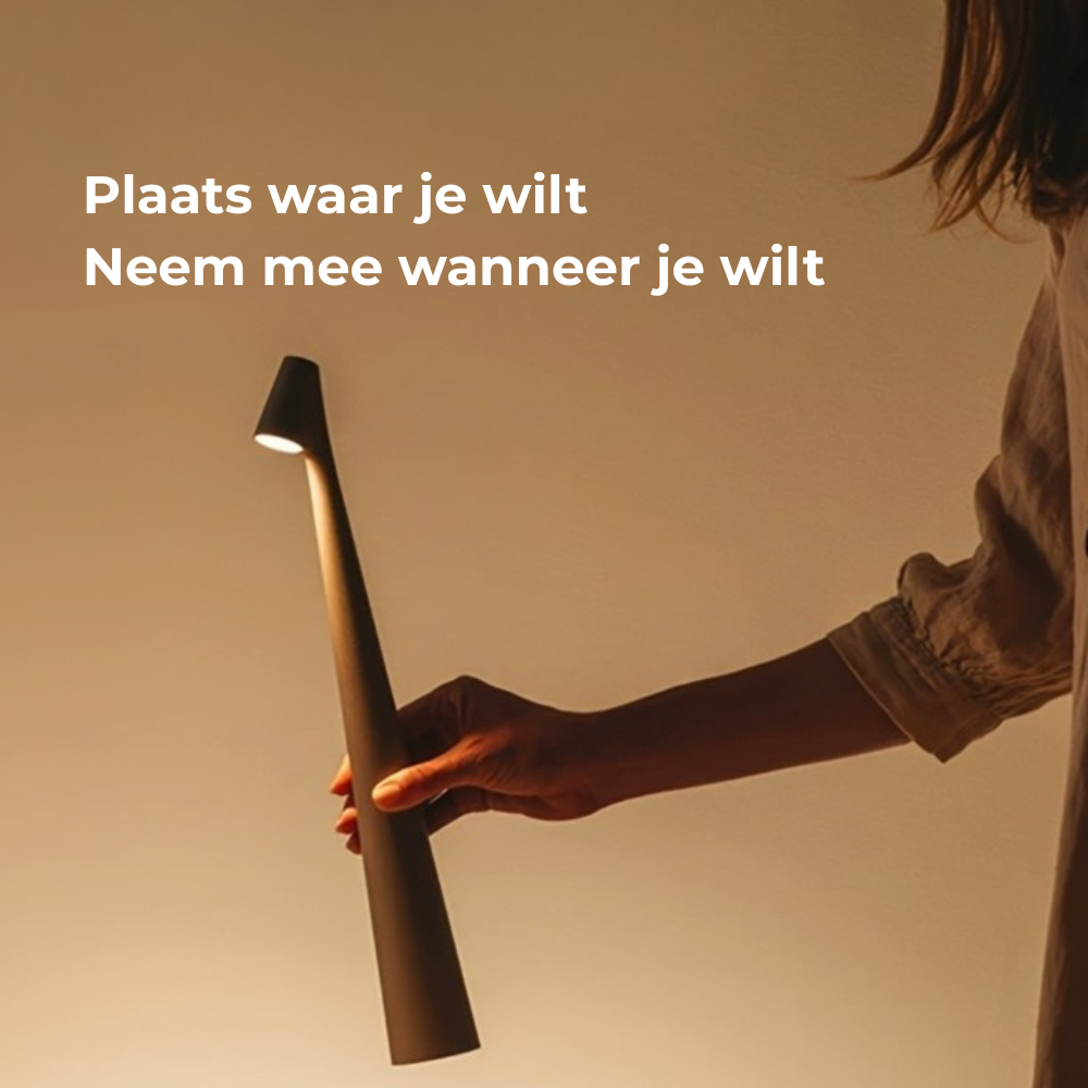 Moderne touch bureaulamp - Met één touch extra verlichting op je bureau