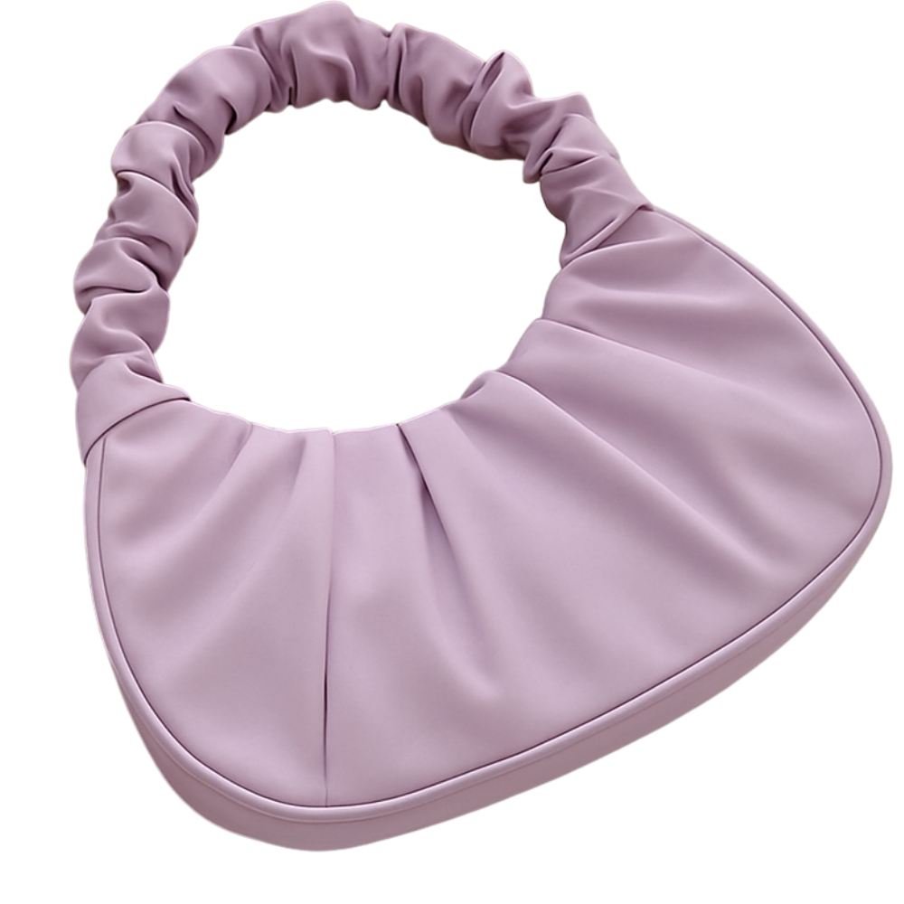 LUMÉA – De Luxe & Trendy geplooide handtas