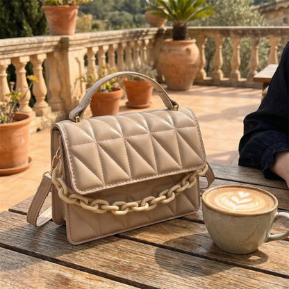 SoftEase Mini Gewatteerde Crossbodytas – Licht, stijlvol en altijd bij je