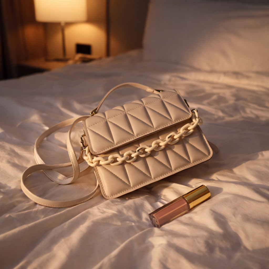 SoftEase Mini Gewatteerde Crossbodytas – Licht, stijlvol en altijd bij je