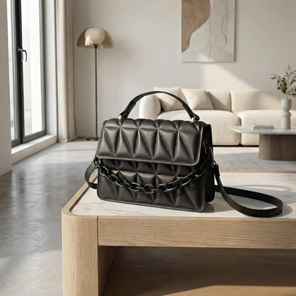 SoftEase Mini Gewatteerde Crossbodytas – Licht, stijlvol en altijd bij je